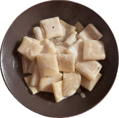 Paccheri cacio e pepe