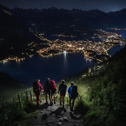 Lake Como Hiking Tour - One Night Camp