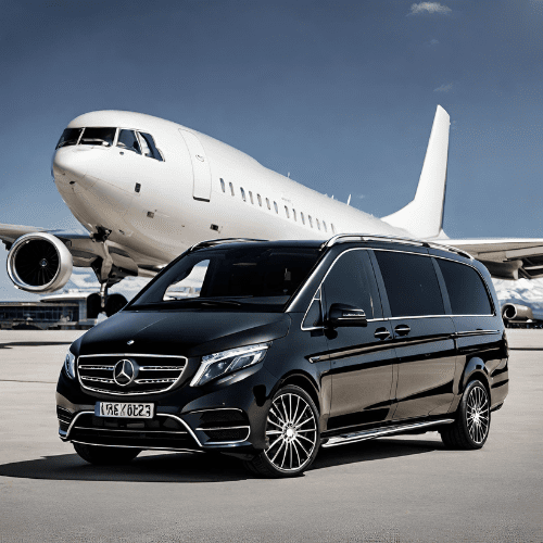 Private Van transfer from Como to Milan Malpensa or Linate airport