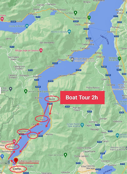 Private Boat Tours on Lake Como - Karnic 651